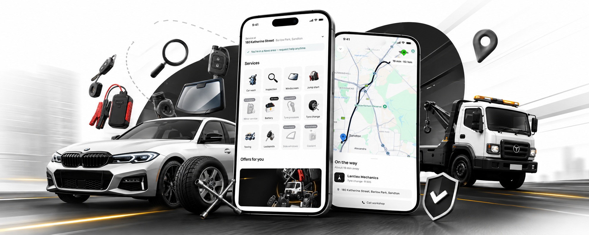 Novo, a Lantiex technology platform for on-demand vehicle services